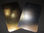 Lachs- Aufschnittbretter, gold/silber, 160 x 265 mm